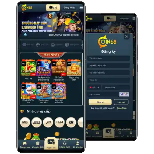 Tải App COIN68 – Giải Pháp Cá Cược Di Động Hiện Đại